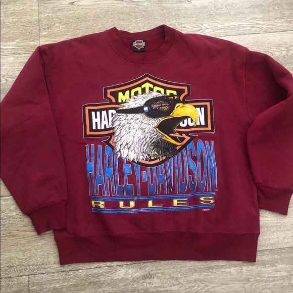 Harley-Davidson Tops - Harley Davidson crew neck